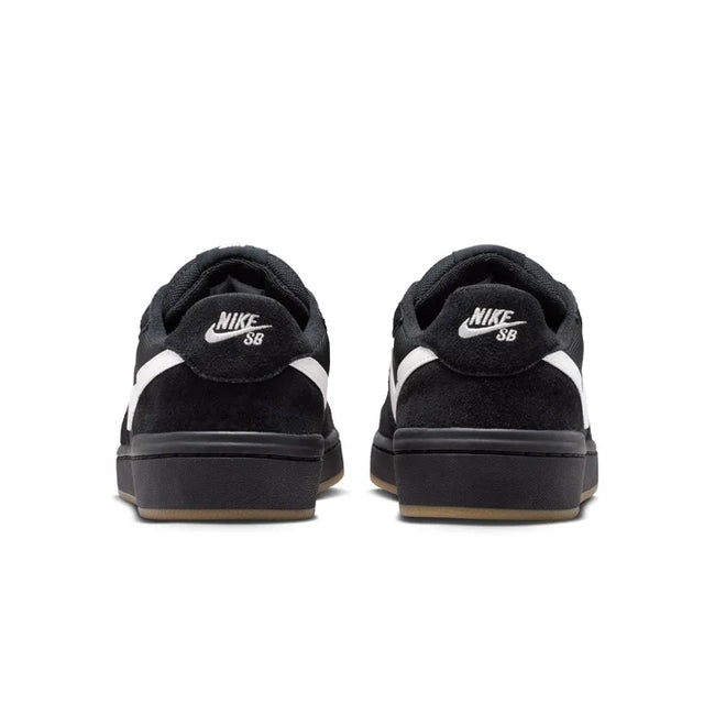Nike SB Code 58 Shoe Black/Black/Gum Light Brown/Summit White