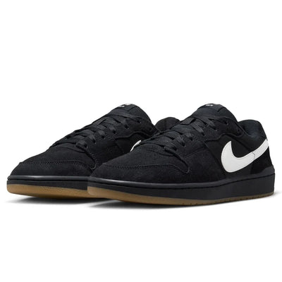 Nike SB Code 58 Shoe Black/Black/Gum Light Brown/Summit White