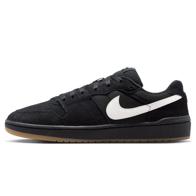 Nike SB Code 58 Shoe Black/Black/Gum Light Brown/Summit White