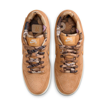 Nike SB NOTE Dunk Low Pro QS Shoe Flax/Honeycomb/Summit White