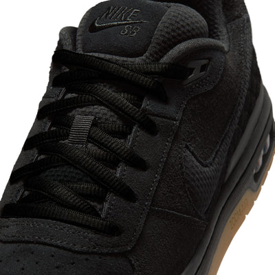 Nike SB Zoom Air Paul Rodriguez Low Shoe Black/Black - Black - Gum Light Brown