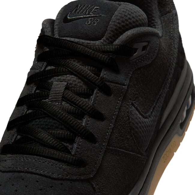 Nike SB Zoom Air Paul Rodriguez Low Shoe Black/Black - Black - Gum Light Brown