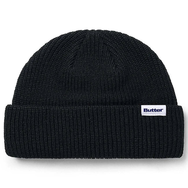 Butter Goods Wharfie Beanie Black