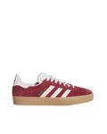 Adidas Skateboarding Gazelle ADV Shoe (Shadow Red/Crystal White/Gold)