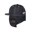 Butter Adilson Flap Cap Black