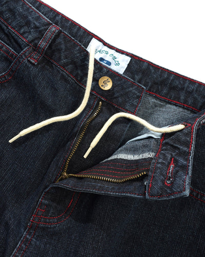 Cash Only Aleka Denim Jeans Streaky Wash