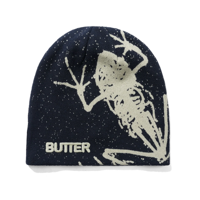 Butter Goods Amphibian Skully Beanie Midnight