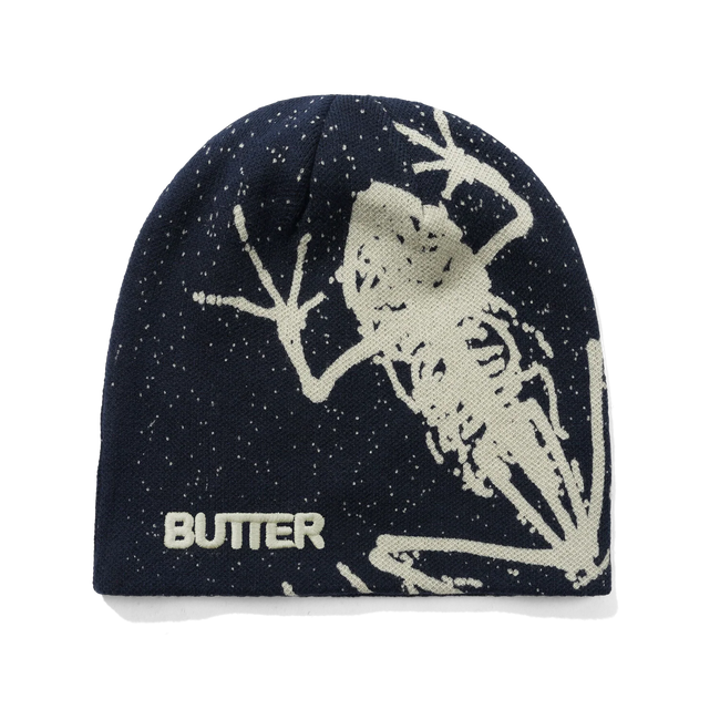 Butter Goods Amphibian Skully Beanie Midnight