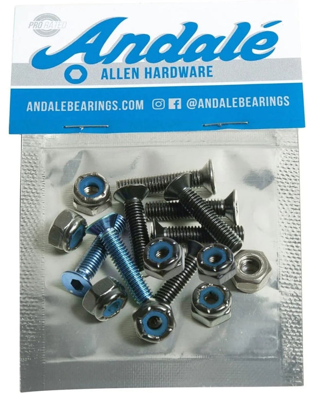 Andale  Hardware Blue 7/8" Allen