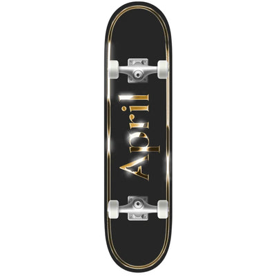 April OG Logo Golden/Black Complete 8.25"
