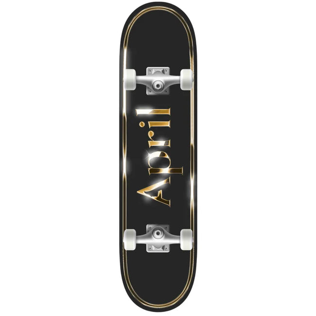 April OG Logo Golden/Black Complete 8.25"