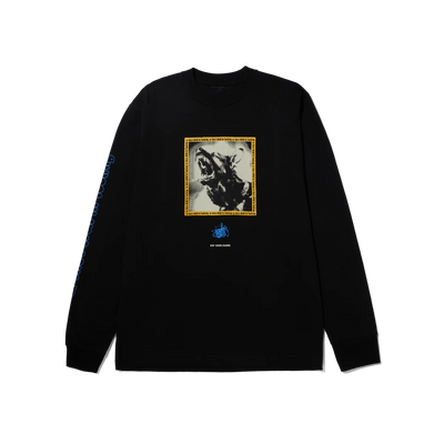 Huf Beware Longsleeve Tee Black