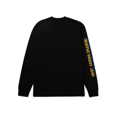 Huf Beware Longsleeve Tee Black