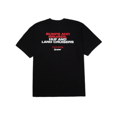 Huf x Toyota Land Cruiser Big Poppa J8 T-Shirt Black