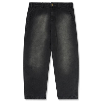 Butter Goods Work Pants Distressed Black