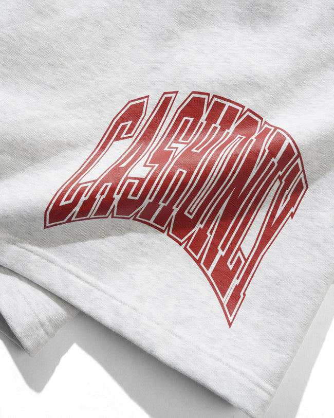 Cash Only Bench Fleece Shorts Ash