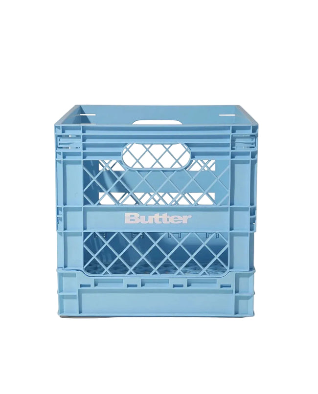 Butter Goods Collapsable Record Crate Sky Blue