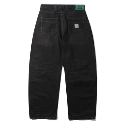 Butter Goods Wide Cut Denim Jeans Tinted Black