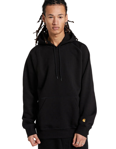 Carhartt WIP Hooded Chase Sweat Black