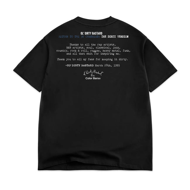 Color Bars X ODB CD Tee Black