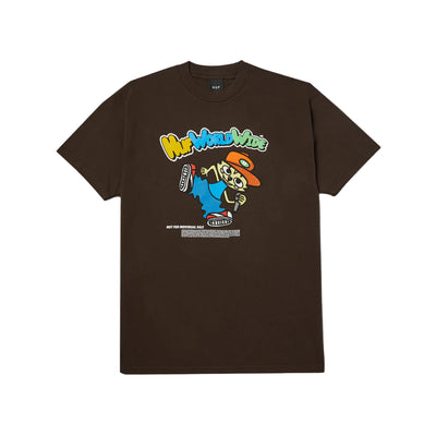 Huf Chop Kick Block T-Shirt Bison