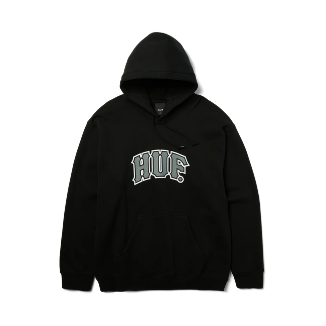 Huf Classic Arch Hoodie Black