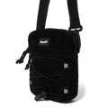 Huf Bowery Corduroy Side Bag Black