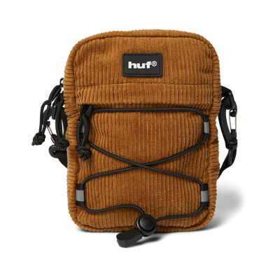 Huf Bowery Corduroy Side Bag Brown