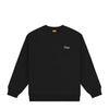 Dime Classic Small Logo Crewneck Black