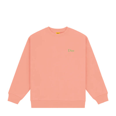 Dime Classic Small Logo Crewneck Pink Clay