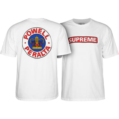 Powell Peralta Supreme T-Shirt White