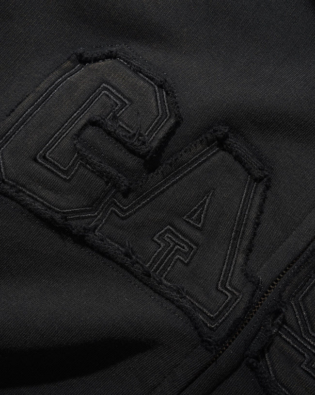 Cash Only Campus Zip Thru Hood Black