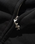 Cash Only Campus Zip Thru Hood Black