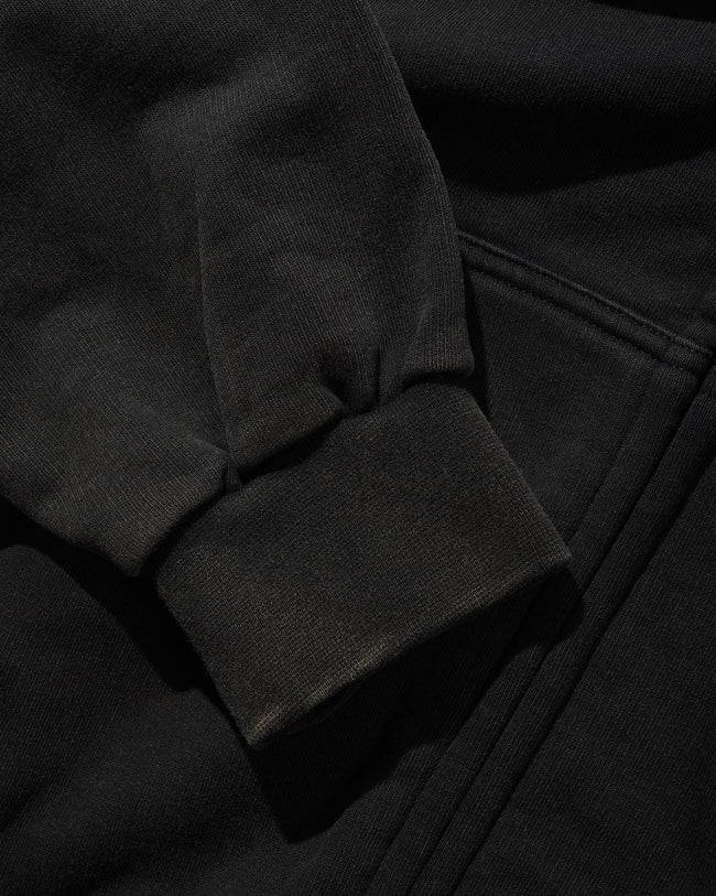 Cash Only Campus Zip Thru Hood Black