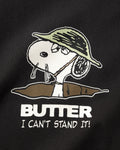 Butter Goods Cant Stand It Tee Washed Black