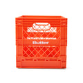 Butter Goods Collapsible Record Crate Orange
