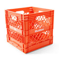 Butter Goods Collapsible Record Crate Orange