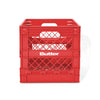 Butter Goods Collapsable Record Crate Red