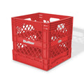 Butter Goods Collapsable Record Crate Red