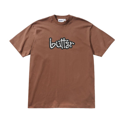 Butter Goods Connection Tee Brown