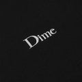 Dime Classic Small Logo Crewneck Black