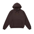 Dime Cursive Hoodie Dark Brown