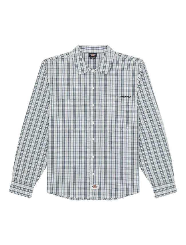 Dickies Poplin Wellsville Longsleeve Shirt Egret