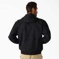 Dickies Canvas Hooded Bomber Jacket Black