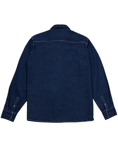 Dickies Jacinto Denim L/S Shirt Rinsed Indigo