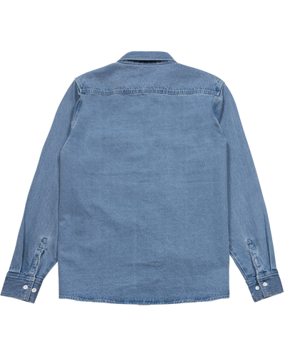 Dickies Jacinto Denim L/S Shirt Stone Washed Indigo