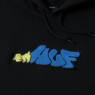 Huf Dog Sense Crewneck Black