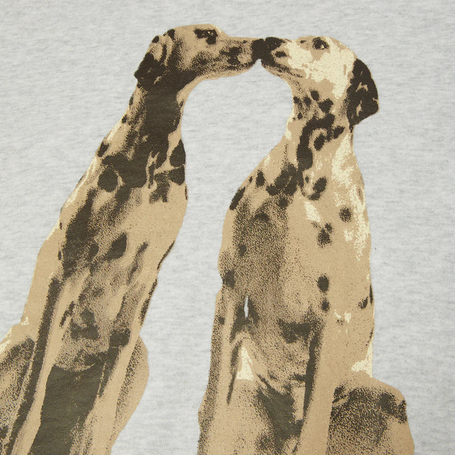 Huf Dogged Crewneck Sweater Heather Grey