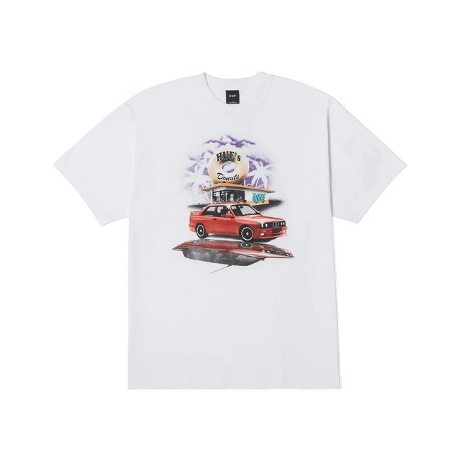 Huf Drive Thru T-Shirt White