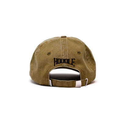 Hoddle Rose Cap Brown Wash Denim